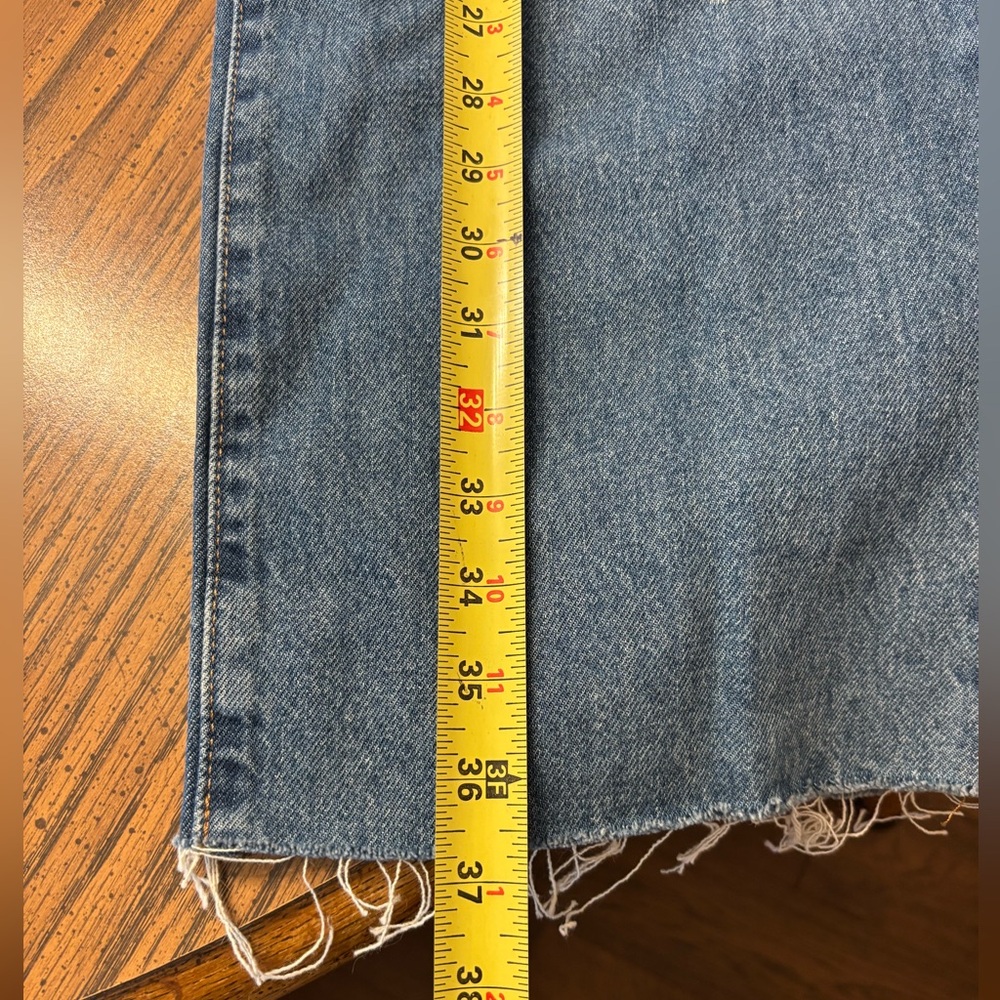 NWT Express Women’s 90’s ankle boot midrise jeans 12R - Picture 9 of 11